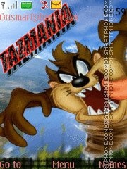 Скриншот темы Tazmania 01