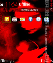 Gothic 06 tema screenshot