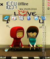 Love you 13 Theme-Screenshot