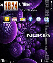 Скриншот темы Nokia 7233