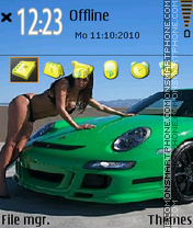 Capture d'écran GT3 RS and Allison Bradley thème