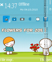 The late love xx theme screenshot