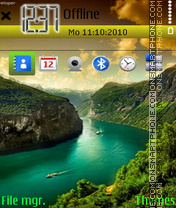 Beautiful Morning tema screenshot