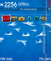 Flock 01 tema screenshot
