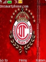 Club Toluca theme screenshot