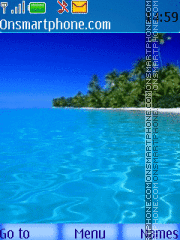 Capture d'écran Island thème