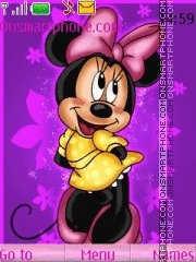 Скриншот темы Minni Mouse