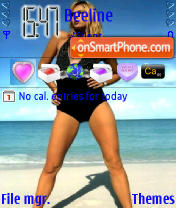 Sharapova tema screenshot