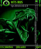 Green es el tema de pantalla