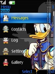 Donald Clock es el tema de pantalla