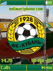 Capture d'écran FC Kuban K790 thème