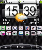 HTC Sense by To es el tema de pantalla