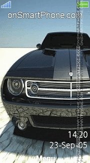 Dodge Challenger 09 tema screenshot