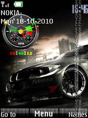 Nfs Speedometer es el tema de pantalla