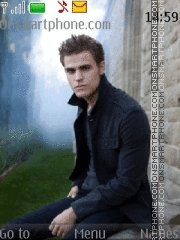 Stefan Salvatore theme screenshot