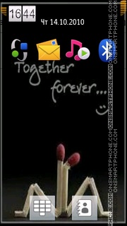 Together Forever 04 es el tema de pantalla