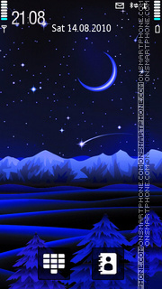 Capture d'écran Moonshine 01 thème