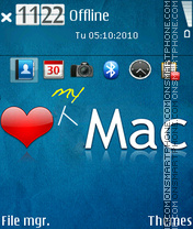Скриншот темы Love my mac