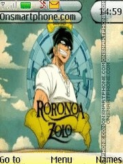 Roronoa Zoro es el tema de pantalla