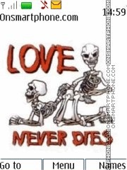 Love Never Dies es el tema de pantalla