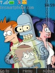 Скриншот темы Futurama