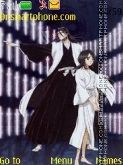 Rukia N Byakuya theme screenshot