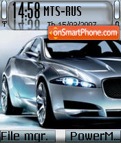 Tema Sport Car tema screenshot