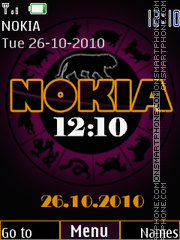 Nokia tema screenshot