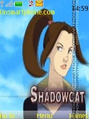 Capture d'écran Shadowcat thème