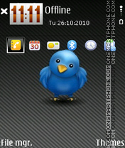 Twitter 01 es el tema de pantalla