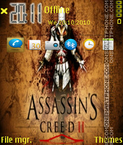 Скриншот темы Assasins Creed II