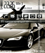 Audi R8 by Afonya777 tema screenshot