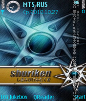 Capture d'écran Shuriken thème