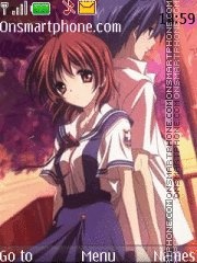 Clannad theme screenshot