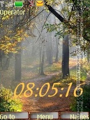 October morning tema screenshot