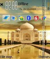 Tajmahal 02 theme screenshot