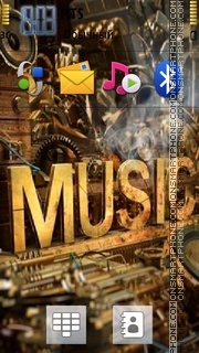 Music 5321 tema screenshot