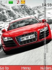 Audi R8 V10 tema screenshot