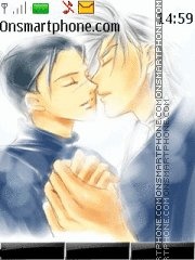 Скриншот темы Kakashi&ruka(yaoi)