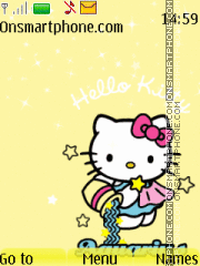 Hello Kitty 38 theme screenshot