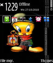 Tweety 14 es el tema de pantalla