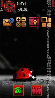 Ladybird by kallol theme screenshot