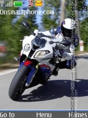 BMW S1000RR theme screenshot