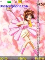 Sakura cardcaptor theme screenshot