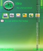 Shadow Green theme screenshot