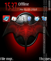 Capture d'écran Batgirl emblem thème