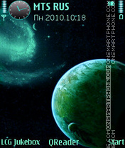 Neon-Space theme screenshot