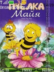 Скриншот темы Maya the Bee 01