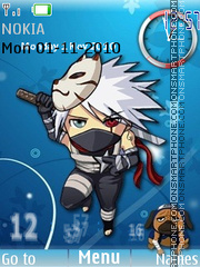 Anbu Kakashi 01 es el tema de pantalla