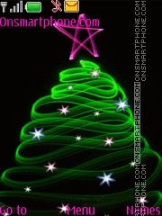 Xmas Tree Shining tema screenshot